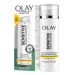 Olay Sensitive Mineral Sunscreen SPF 30 with Zinc Oxide & Colloidal Oatmeal β 1.7 fl oz (50 mL)