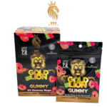 Gold Lion Gummies 3000mg | Gold Label Herbal Gummy Supplement for Men | 24 Bags
