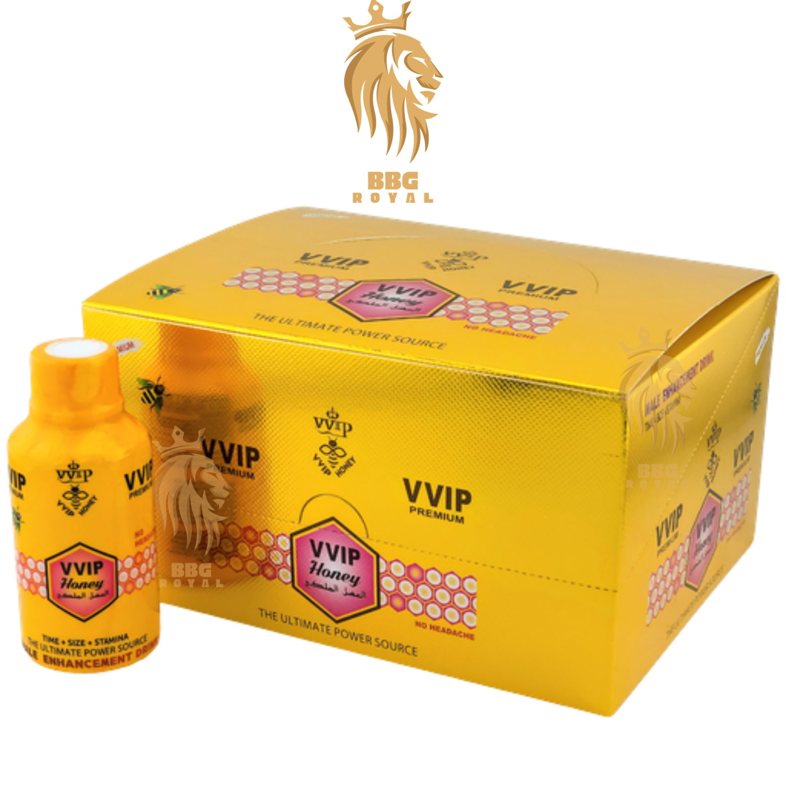 VVIP Herbal Honey Shots | Premium Edition Full Box | Fast-Acting Liquid ...