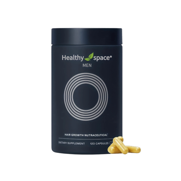 Healthy Space Men Hair Growth Supplement [120 Capsules] | Nutraceutical Formula - Image 3