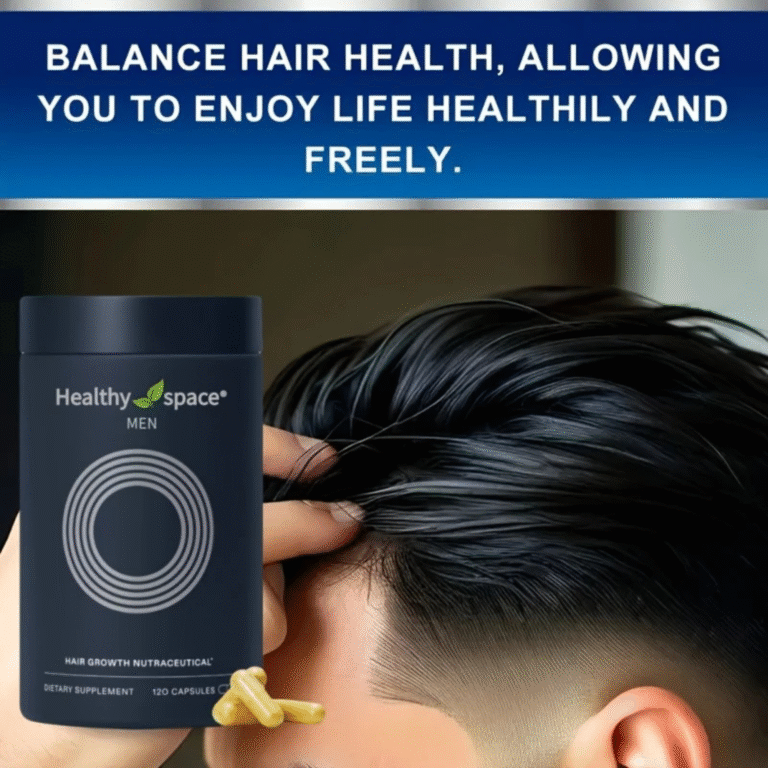 Healthy Space Men Hair Growth Supplement [120 Capsules] | Nutraceutical Formula - Image 5