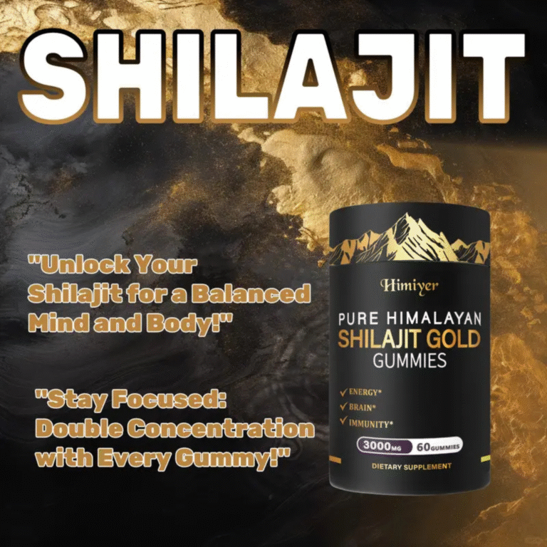 Pure Himalayan Shilajit Gold Gummies (3000mg), 60 Gummies for Energy Brain and Immunity Support - Image 6
