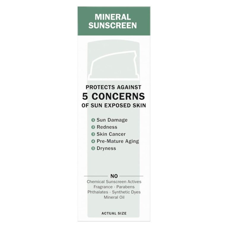 Olay Sensitive Mineral Sunscreen SPF 30 with Zinc Oxide & Colloidal Oatmeal – 1.7 fl oz (50 mL) - Image 6