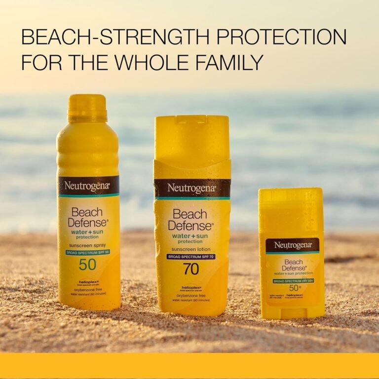 Neutrogena Beach Defense Sunscreen Spray SPF 70 – 6.5 oz - Image 2
