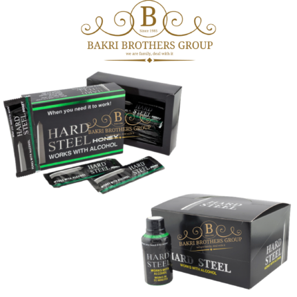 Hard Steel herbal combo with honey and liquid shot that works with alcohol for active lifestyle support