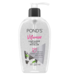 Pond's Vitamin Micellar Facial Cleanser with Activated Charcoal and Green Tea