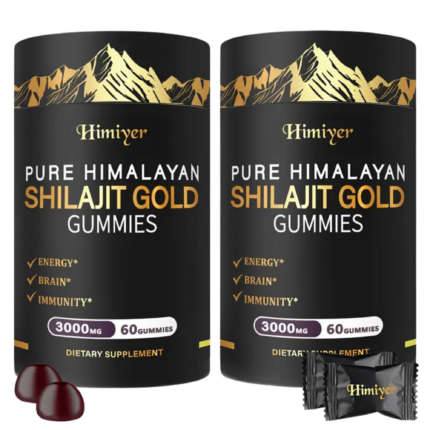 Shilajit Gold 3000mg gummies for energy, focus, and daily wellness support
