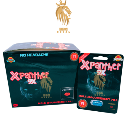Xpanther 9X herbal supplement capsule fast acting natural energy support formula