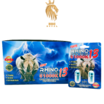 Rhino 13 51000K herbal supplement capsule fast acting long lasting natural support