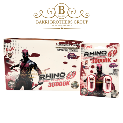 Rhino 69 30000K Herbal Supplement for Men – Fast-Acting Formula with Long-Lasting Natural Support