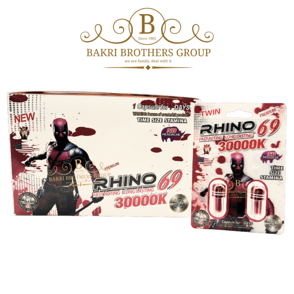Rhino 69 30000K Premium Male Enhancement | Fast-Acting & Long Lasting Formula | Time, Size & Stamina | No Headache