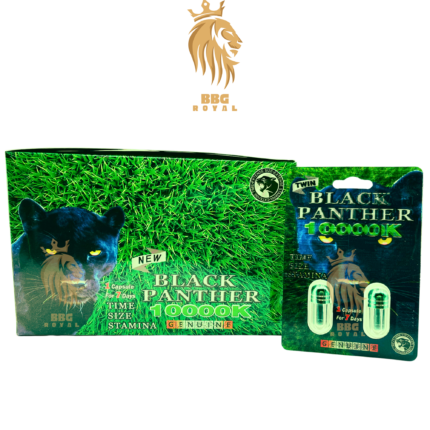 Black Panther 10000K Herbal Supplement for Men | Long-Lasting Support | Discreet Packaging