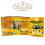 Gold Rhino 10000K men’s herbal supplement for long-lasting natural support and energy with discreet packaging