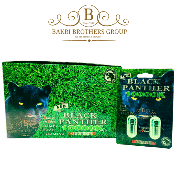 Black Panther 10000K Male Enhancement | Genuine Formula for Time, Size & Stamina Support