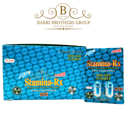 Stamina-Rx Premium natural herbal capsules for men with long-lasting daily support