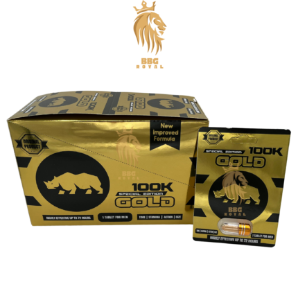 Gold 100K Special Edition herbal capsule fast acting natural formula supplement