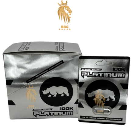 Platinum 100K single capsule herbal supplement special edition formula