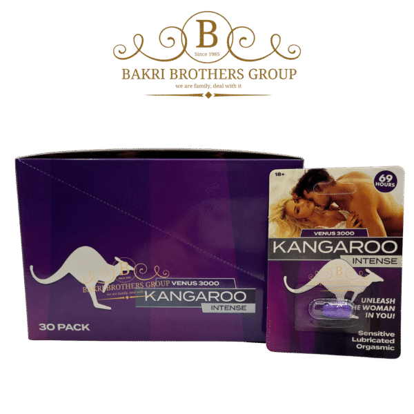 Kangaroo Intense Venus 3000 for Women | 69-Hour Formula | Enhances Sensitivity & Arousal | Fast Acting Female Support Supplement