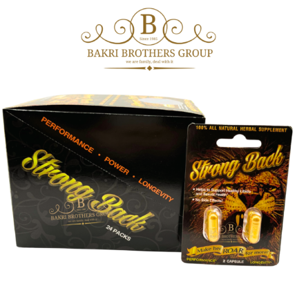 Strong Back Herbal Capsule for Men – Natural Daily Wellness Support with Plant-Based Ingredients