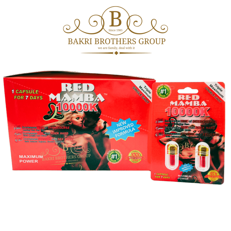 Red Mamba 10000K herbal supplement for men with 7-day long-lasting natural formula