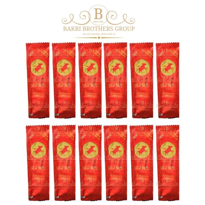 12 sachets of Red Bull Honey made with a blend of herbs and raw honey