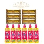 Couples combo with 6 natural honey sachets and 6 Pink Pussycat liquid pouches