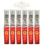 Mixed honey pack with 6 Red Bull and 6 Platinum sachets made from herbal blends