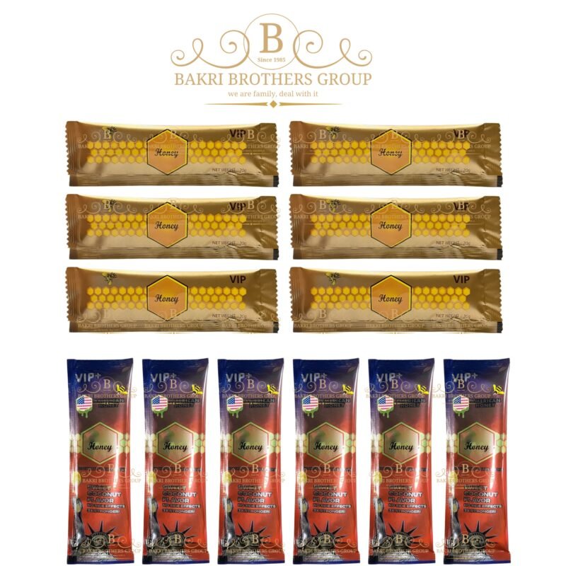 Flavored combo of classic honey and coconut-infused sachets, 12 total count
