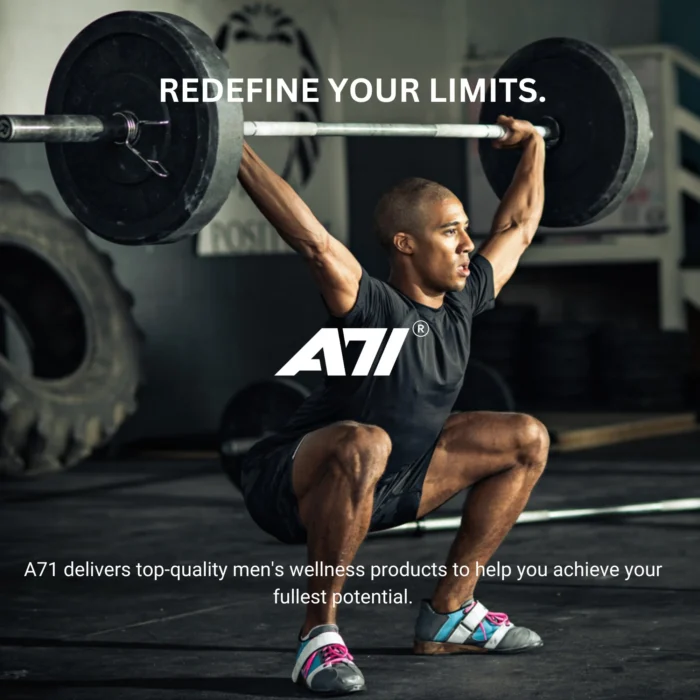 A71 Test Booster for Men | Dual-Action Formula for Active Lifestyles | 60 Capsules | Made in USA - Image 3