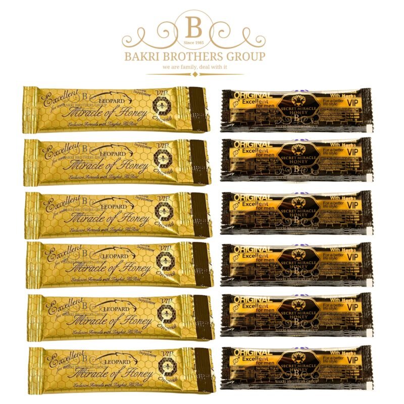 12-count Leopard and Secret Honey combo with carefully selected traditional blends
