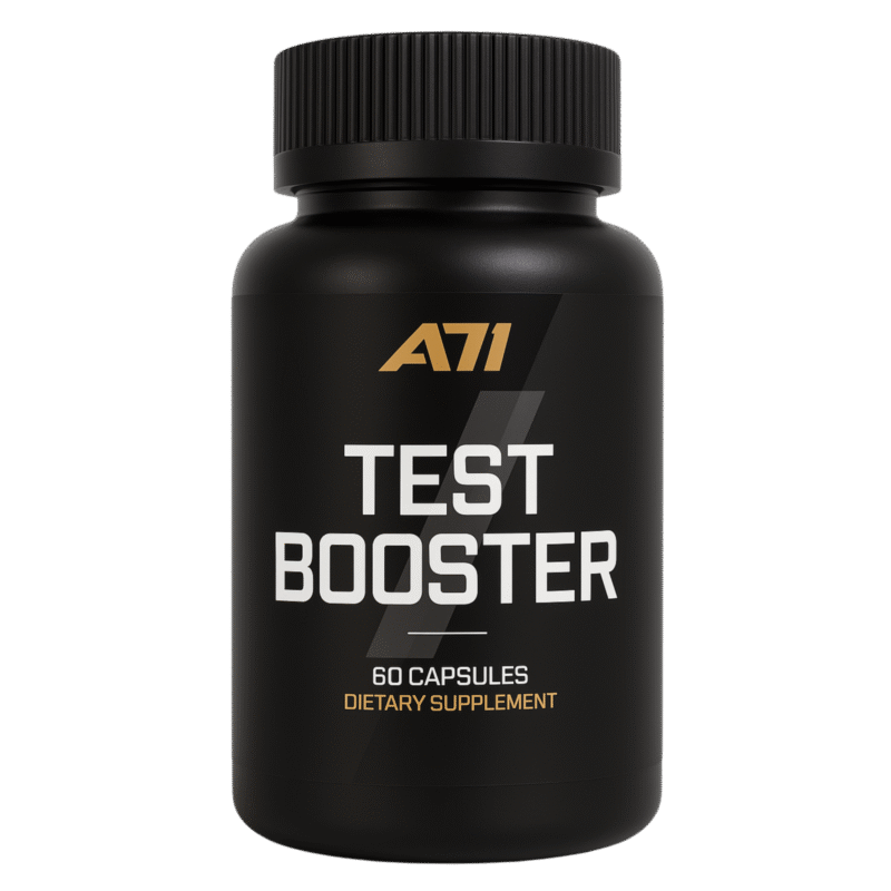 A71 bottle featuring dual-action formula for daily support with herbal and mineral blend