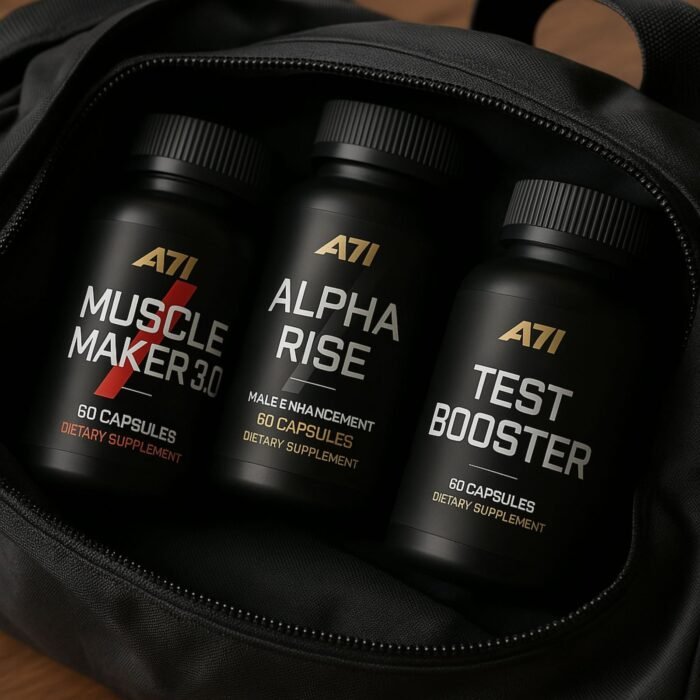 A71 Test Booster for Men | Dual-Action Formula for Active Lifestyles | 60 Capsules | Made in USA - Image 5