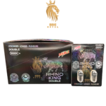 Rhino King 5000K+ Black Twin Pack | Two-Capsule Set | Rapid-Release