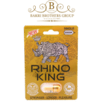 Rhino King 5000K+ (Gold) | Single-Dose Supplement | Quick-Start Formula
