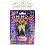 Rhino 6500K 69 | Quick-Start Single-Dose Supplement | Fast-Acting Formula