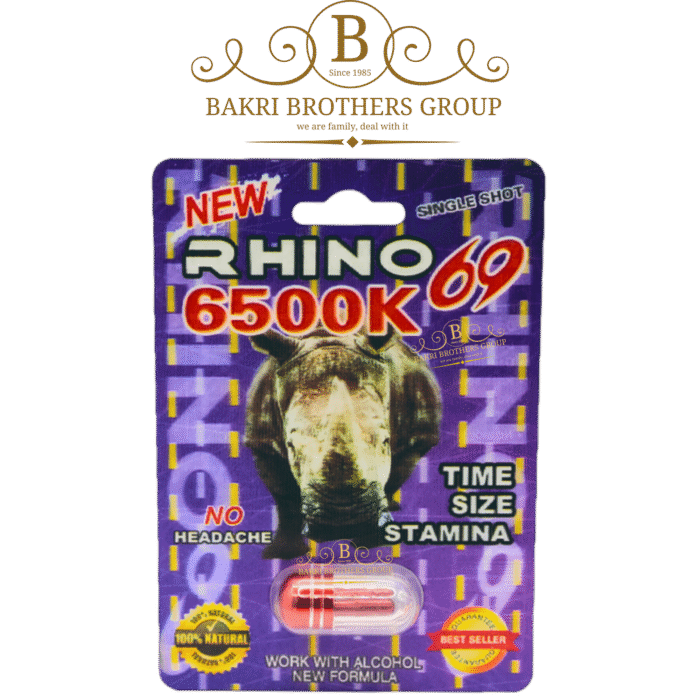 Rhino 6500K 69 | Quick-Start Single-Dose Supplement | Fast-Acting Formula - Image 1