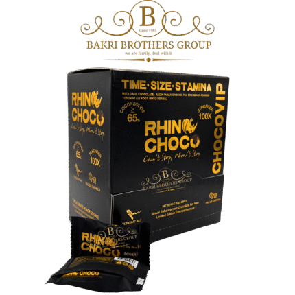 Rhino Choco VIP | Premium Dark Cocoa Chocolate (48 Pieces)