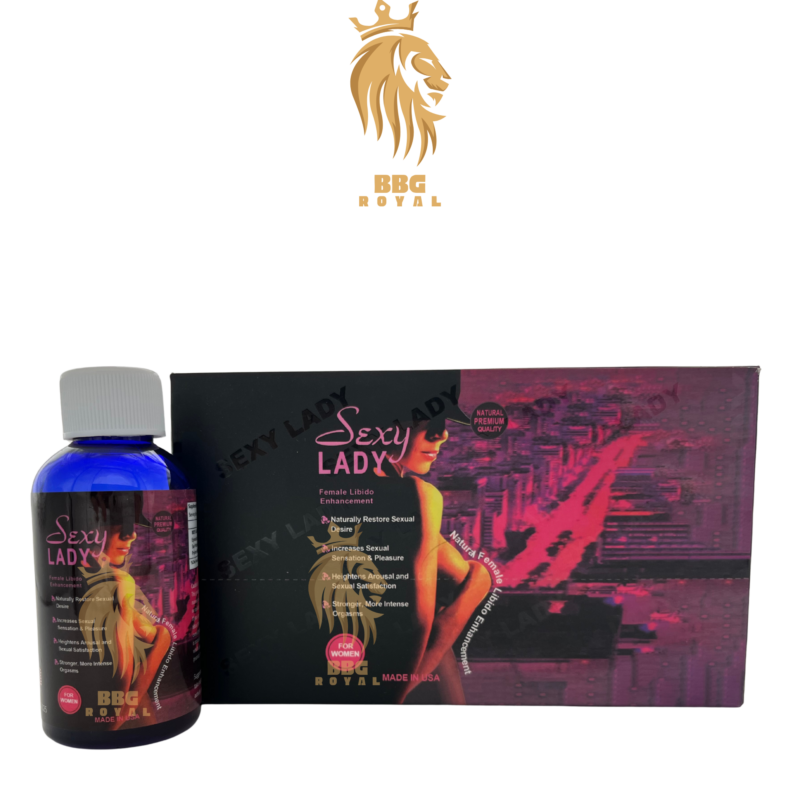 Sexy Lady herbal wellness drink for women 12 bottle box natural liquid formula