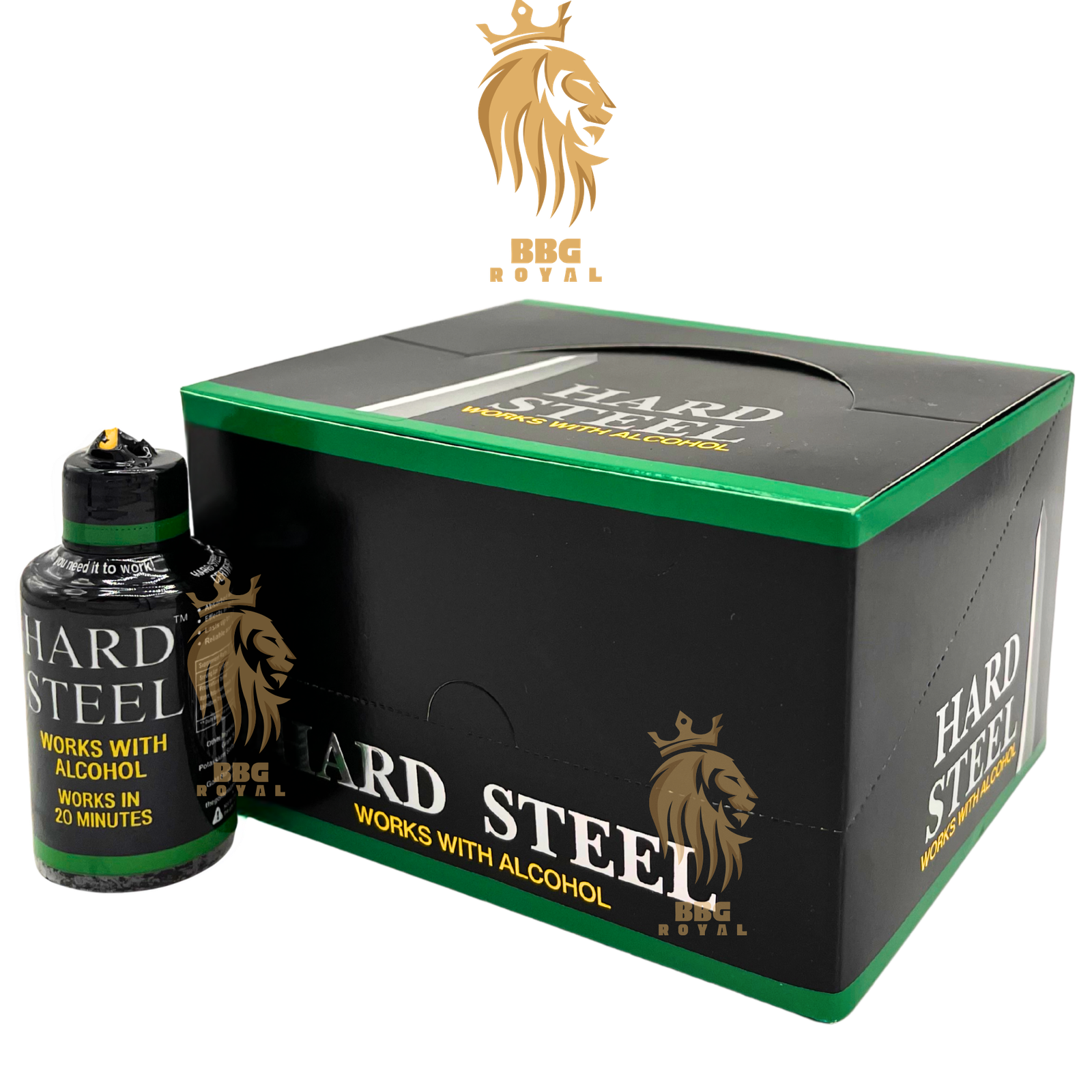 289 Hard Steel Shot Green Line | 2oz Male Enhancement Drink | Fast-Acting Formula - Image 1