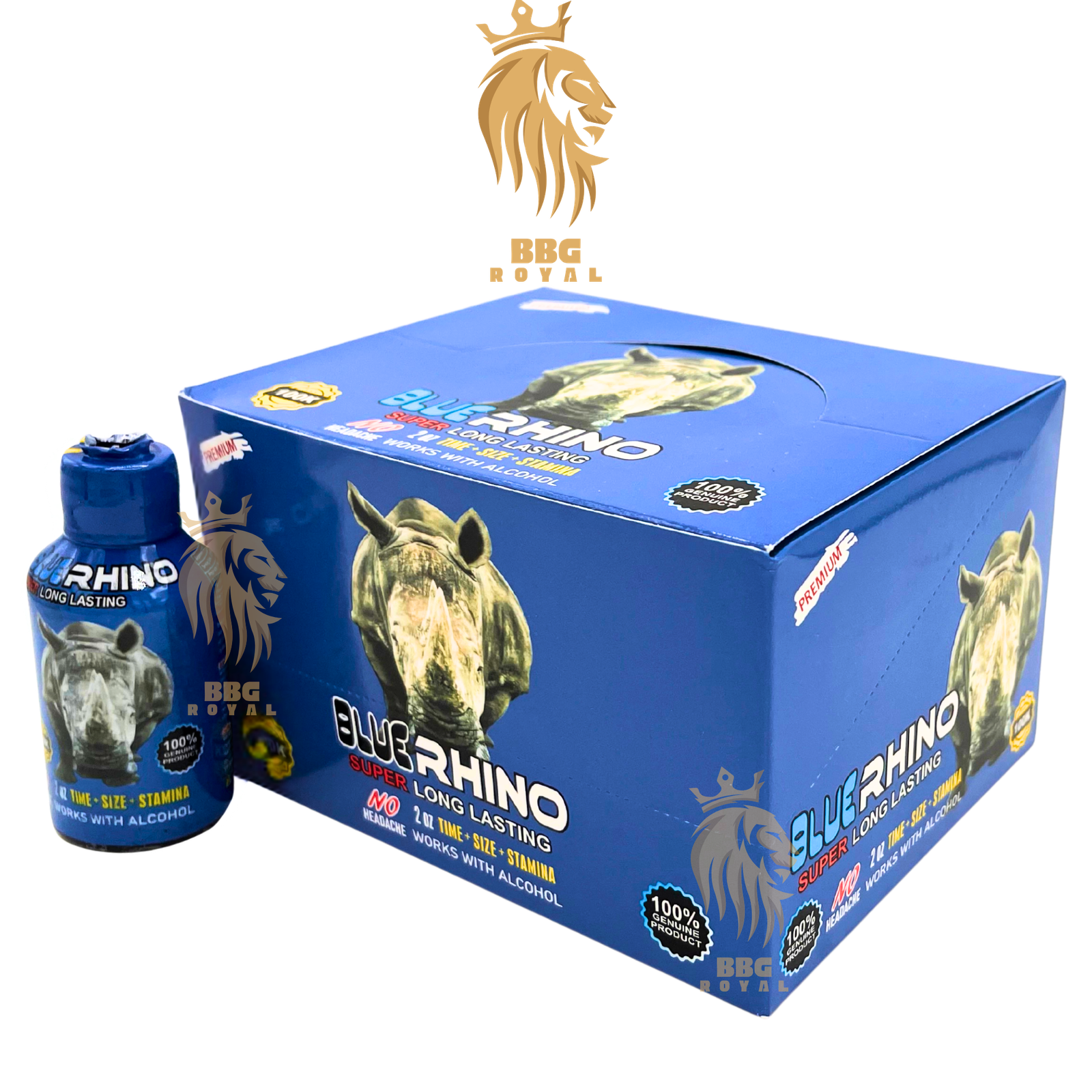 290 Blue Rhino Shot | Super Long Lasting Formula | Premium Men's Liquid | Fast-Acting Performance Support - Image 1