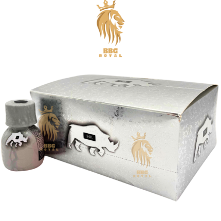 Rhino 24K liquid formula shots 12 bottle box