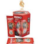 Rhino 69 Honey Red – Advanced Herbal Honey Blend | 24 Sachets Hexagon Box