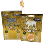 Rhino King Gold Gummy | Single Gummy | 24 Cards Per Box