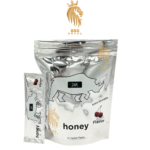 24K Rhino Honey | Extra Strength Cherry Flavor | 12 Honey Packs | Single-Serve Sachets