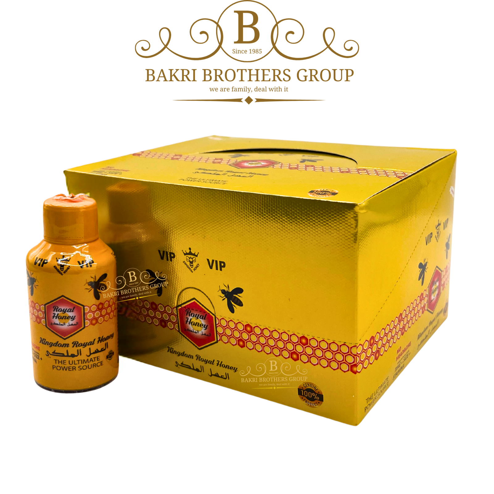 Untitled design (28) VIP Royal Honey | Premium Natural Blend | Original Formula | Rich Honey Taste | Golden Edition - Image 1