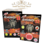Rhino 11 Gummy | Single Gummy Per Card | 24 Cards Per Box | Vegan | No Headache | Strawberry