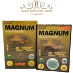 Magnum Gold Gummy | Blueberry Flavor | Single Gummy Per Card | 24 Cards Per Box