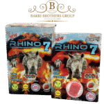 Rhino 7 Gummy | Single Gummy Per Card | 24 Cards Per Box | Vegan | Strawberry Flavor