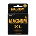 Trojan Magnum XL Large Size Lubricated Condoms | 3 Count | (Polyurethane)