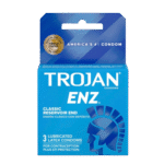 Trojan ENZ Classic Lubricated Condoms | 3 Count | (Polyurethane)